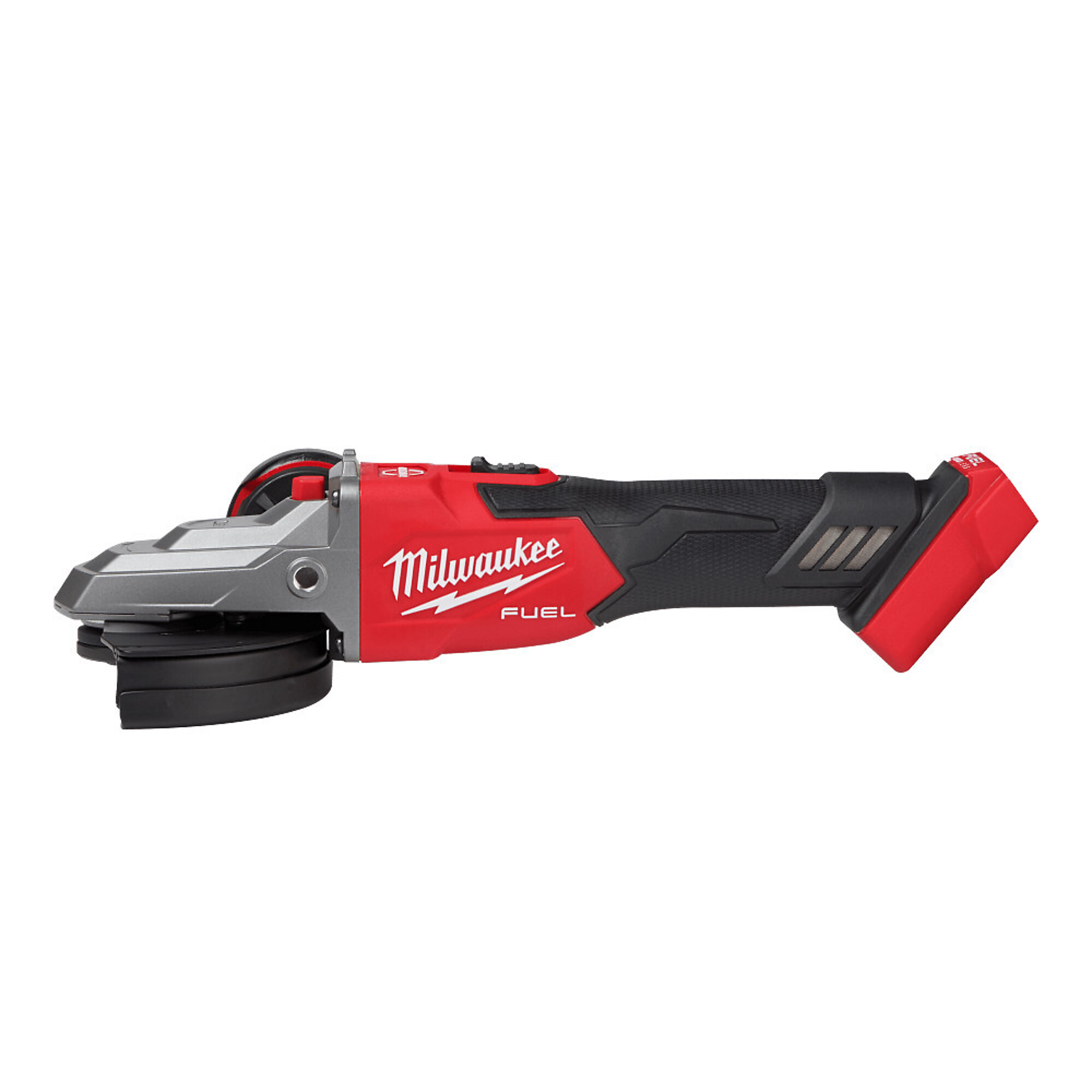 Milwaukee M18 FUEL 5in. Flathead Braking Angle Grinder, Tool Only, Slide Switch Lock-On, Model# 2887-20
